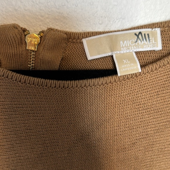Michael by Michael kits XL camel sweater - Picture 2 of 5